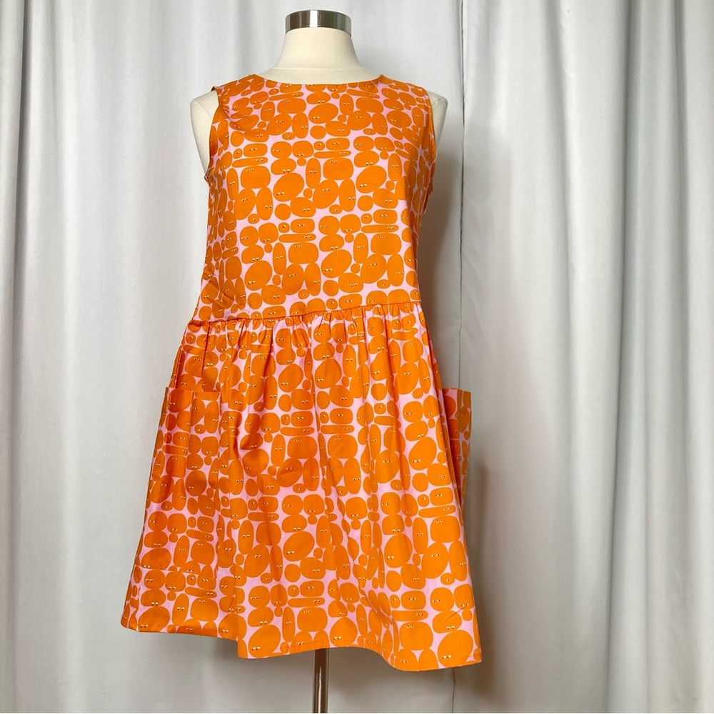 Nooworks Pebble People “Big Pocket” mini dress in Medium